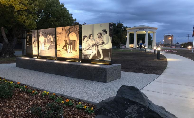 Restoring community war memorials and avenue of honour